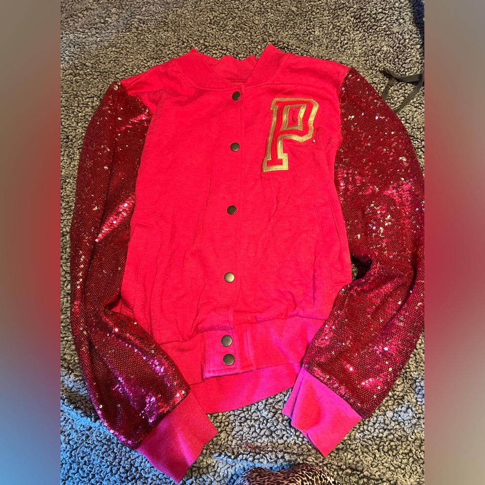 VS Pink Bomber Jacket
